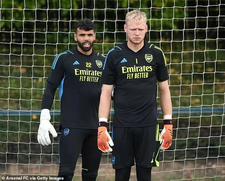 David Raya và Aaron Ramsdale