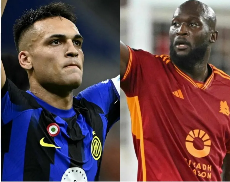 Lautaro Martinez và Romelu Lukaku