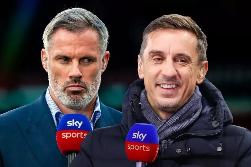 Jamie Carragher và Gary Neville