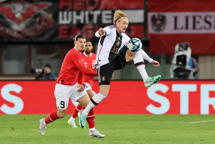 Tuyển Đức không tạo được cơ hội nguy hiểm nào trước Áo