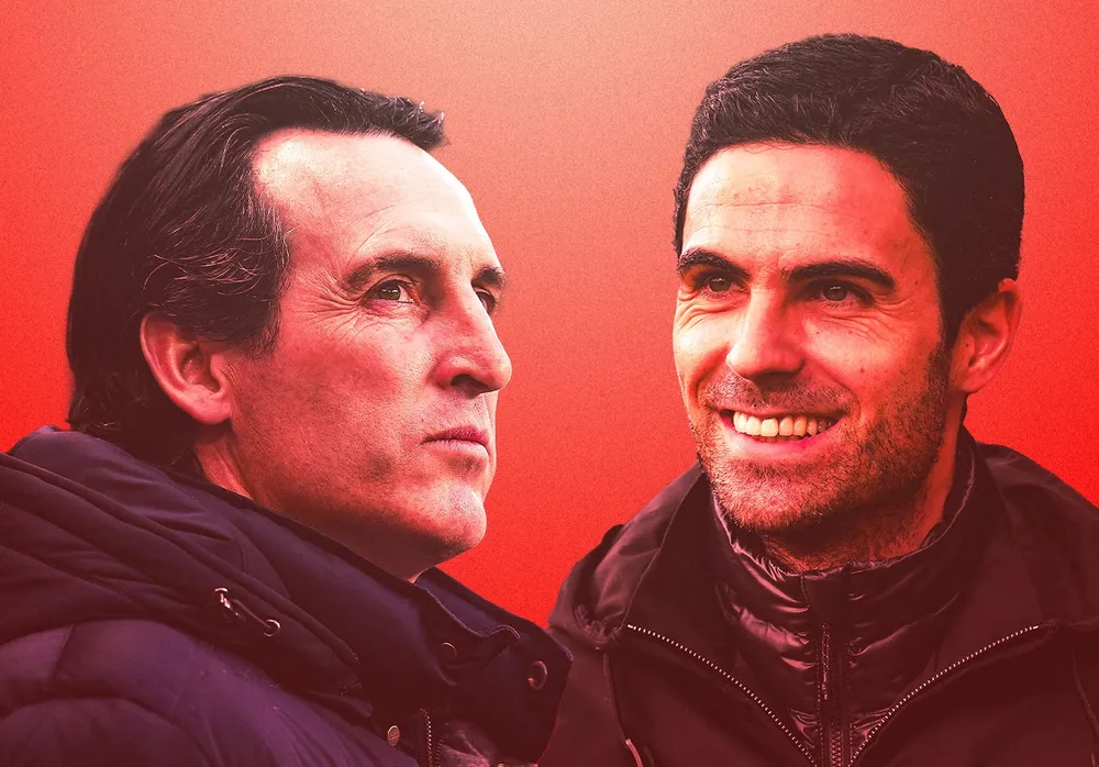 Unai Emery và Mikel Arteta
