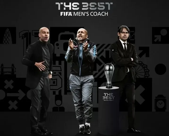 Pep Guardiola, Simone Inzaghi và Luciano Spalletti ‘vào chung kết’ tranh danh hiệu HLV xuất sắc nhất
