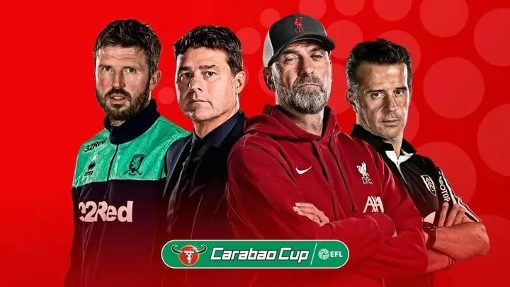 Các HLV của 4 CLB vào bán kết: Middlesbrough, Chelsea, Liverpool và Fulham
