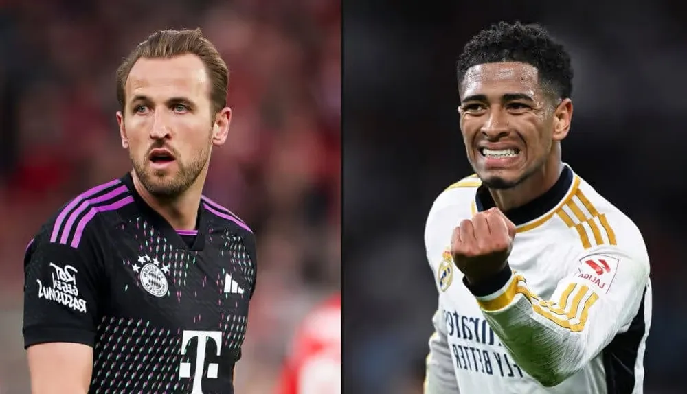 Harry Kane và Jude Bellingham