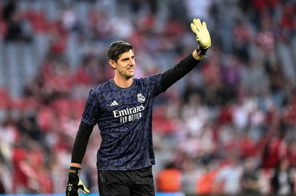 Thủ môn Thibaut Courtois đã trở lại đội hình Madrid