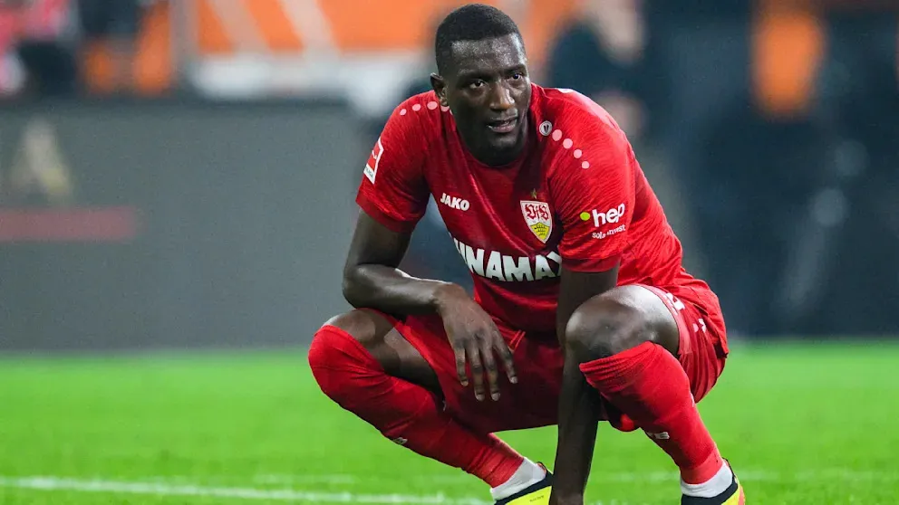 Serhou Guirassy im lặng trước tin đồn về tương lai ở Stuttgart