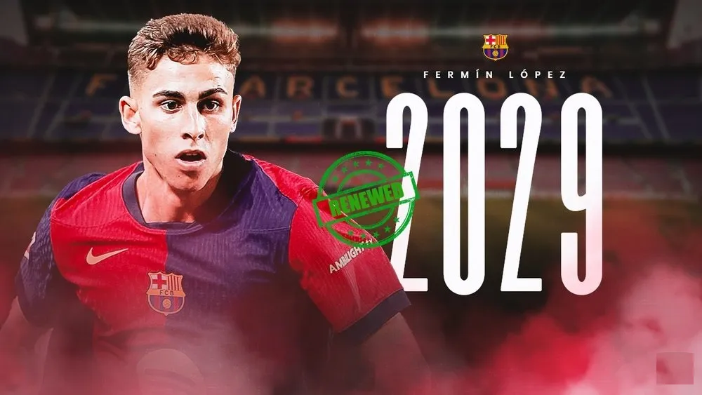 Fermin Lopez đã triển hạn đến 30-6-2029