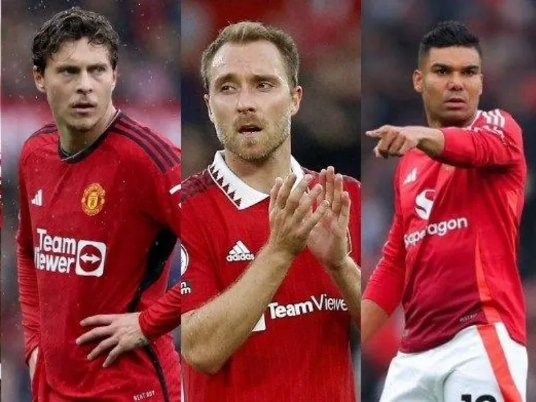  Victor Lindelof, Christian Eriksen và Casemiro