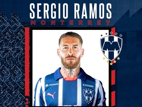 Sergio Ramos trong màu áo Monterrey