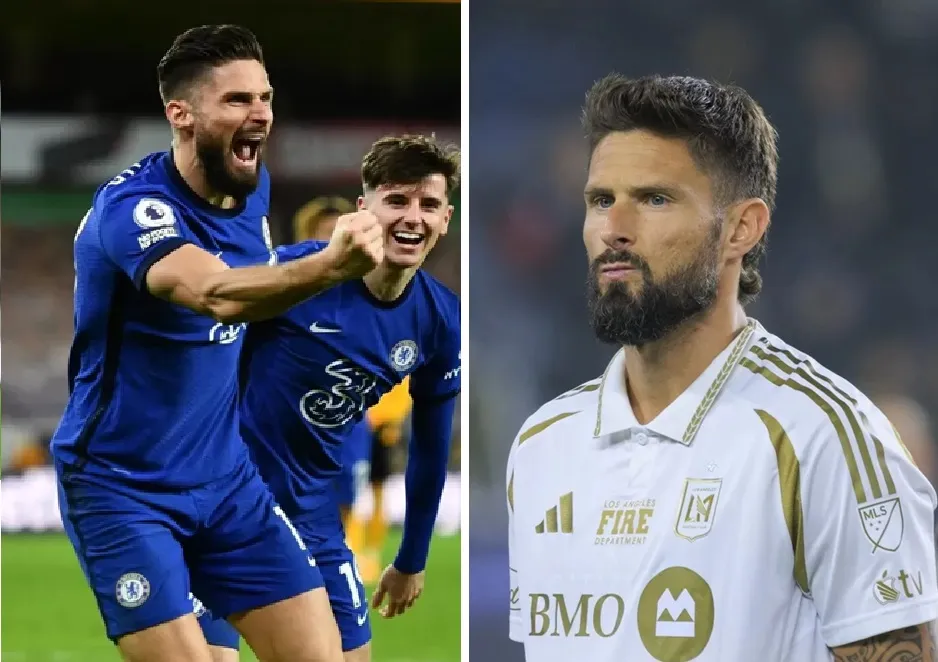 Cựu sao Chelsea Olivier Giroud trong màu áo LAFC