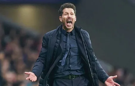 HLV Diego Simeone rất lạc quan trước trận derby