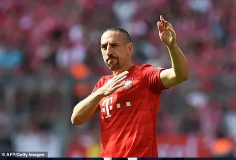 Franck Ribery trong màu áo Bayern Munich