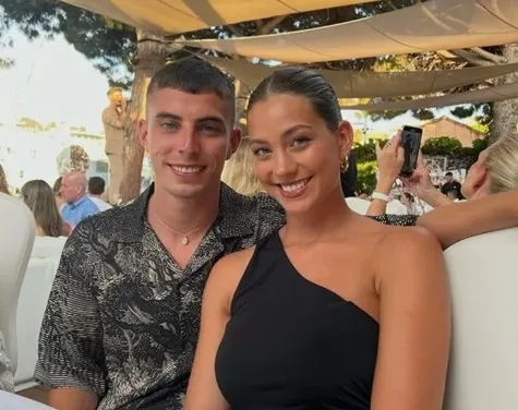Kai Havertz và Sophia gặp nhau hồi năm 2018