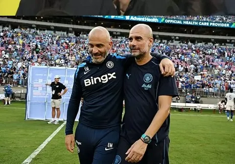 Enzo Maresca (Chelsea) và Pep Guardiola (Man City) đã chuẩn bị đội hình sang Mỹ