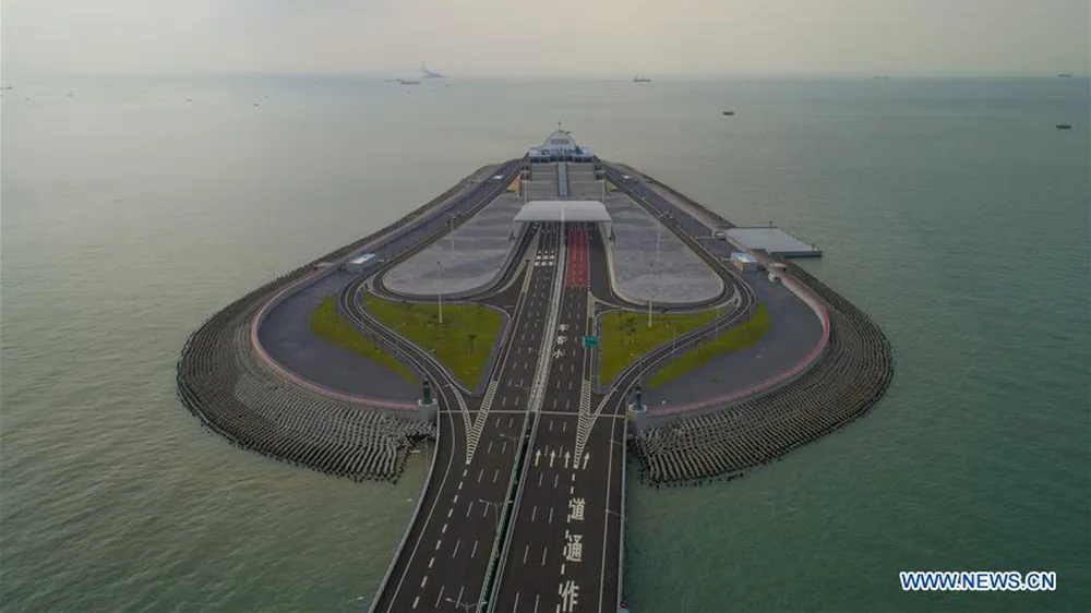 Trung Quốc khánh thành cây cầu vượt biển dài nhất thế giới nối Hong Kong với đại lục ảnh 5
