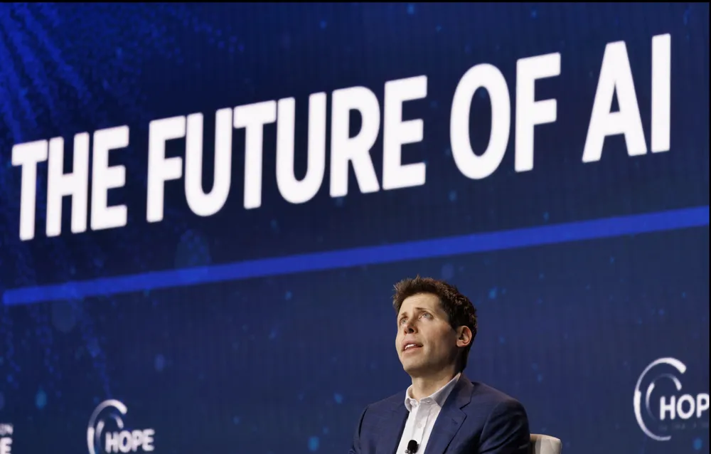 CEO Sam Altman của OpenAI, một thành viên của hội đồng cố vấn. Ảnh: Bloomberg