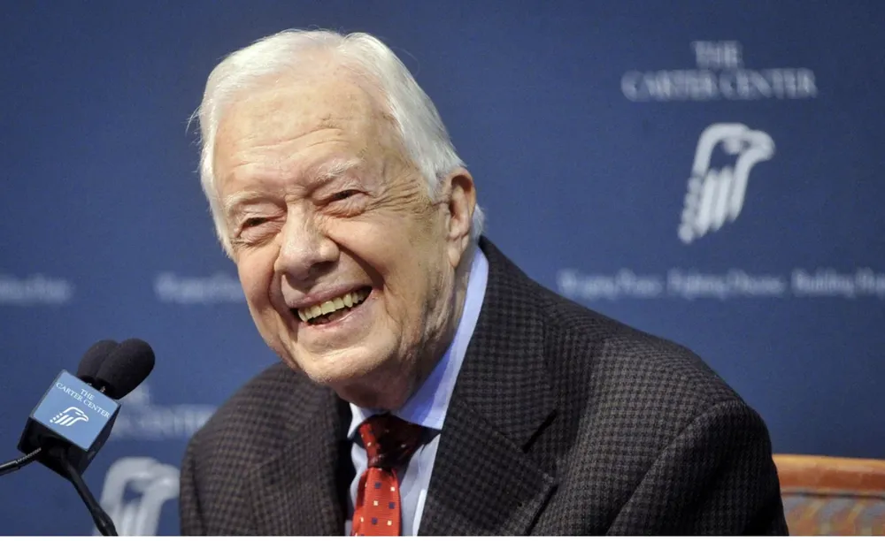 Cựu Tổng thống Mỹ Jimmy Carter. Ảnh: npr.org