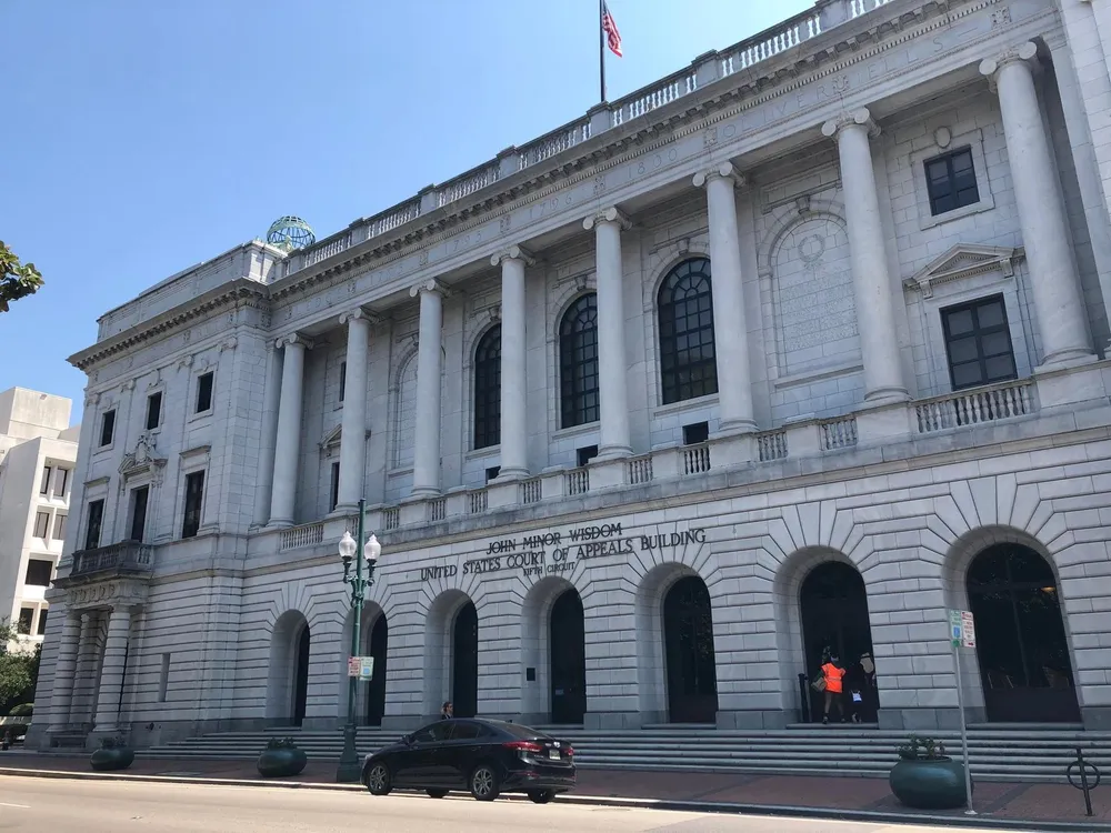 Tòa Phúc thẩm khu vực tư pháp số 5 của Mỹ. Ảnh: courthousenews.com