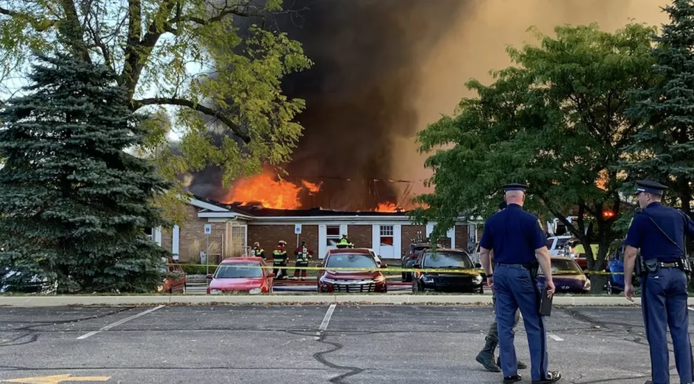 Hiện trường vụ tấn công. Ảnh: ABC News