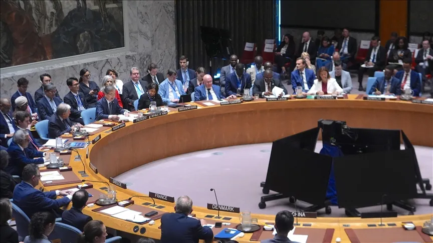 HĐBA LHQ họp kín thông qua nghị quyết thành lập lực lượng quốc tế tại Gaza. Ảnh: UN SECURITY COUNCIL 