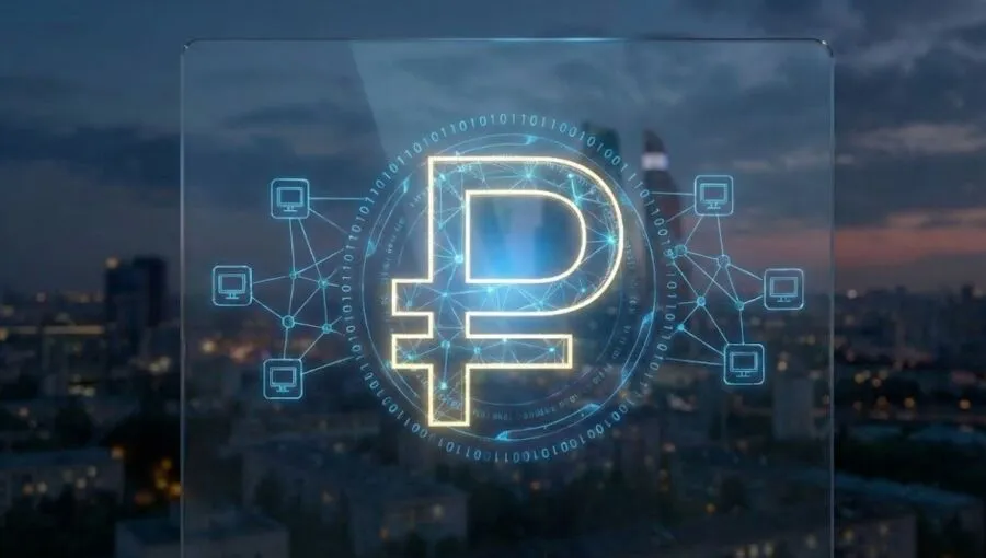 Kho bạc Nga sẽ chấp nhận thanh toán bằng đồng ruble kỹ thuật số từ ngày 1-1-2026. Ảnh: IntelliNews 