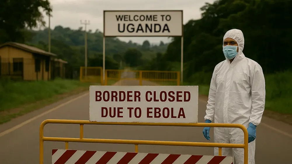 Uganda đóng cửa biên giới do số ca mắc Ebola đang gia tăng. Ảnh : NDTV