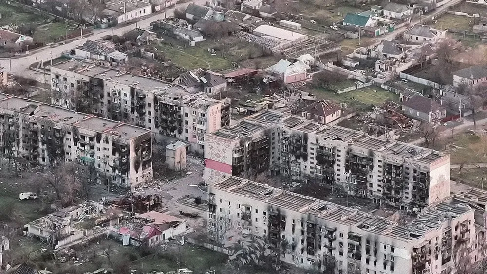 Thành phố Oleshky, tỉnh Kherson, miền Nam Ukraine. Ảnh: THE MOSCOW TIMES