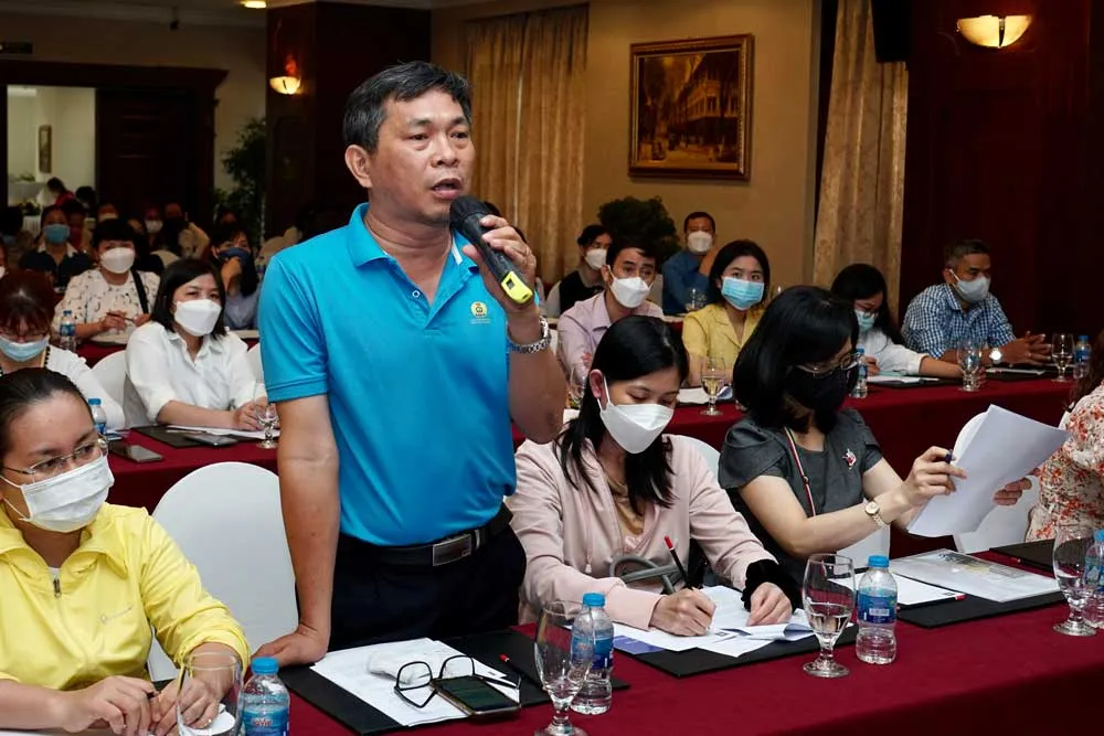 Hơn 200 doanh nghiệp tham gia đối thoại về chính sách lao động, hỗ trợ tiền thuê nhà do Covid-19 ảnh 1