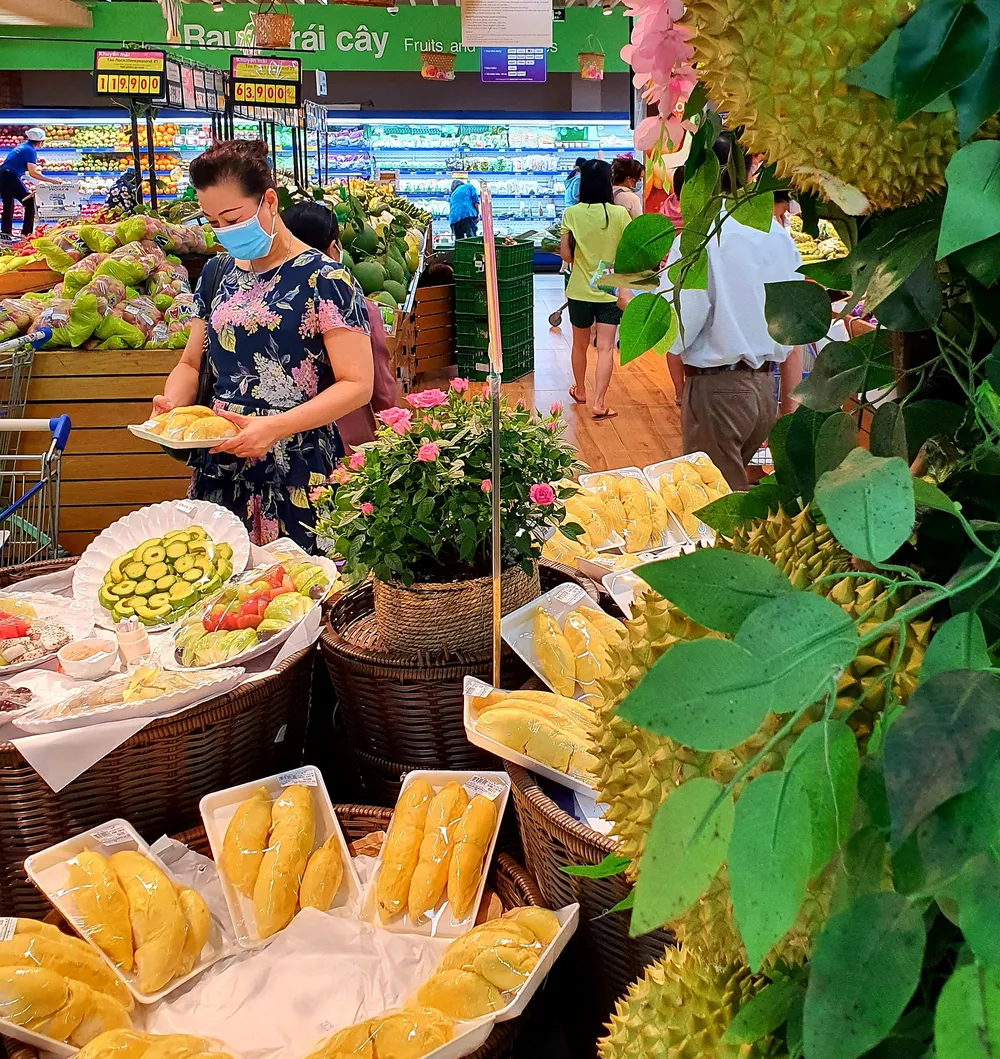 Co.opmart và Co.opXtra triển khai chương trình trợ giá sầu riêng Ri6 Đắk Nông ảnh 1