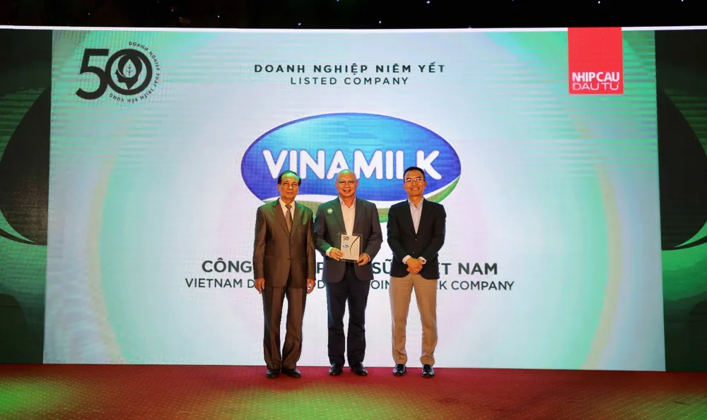 Vinamilk được vinh danh là doanh nghiệp phát triển bền vững ảnh 1