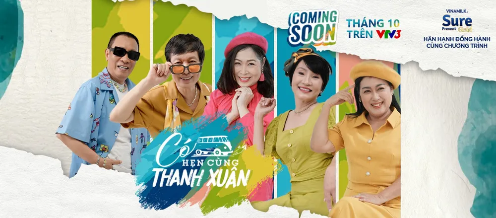 “Có hẹn cùng thanh xuân” hứa hẹn là chương trình truyền hình thực tế “ăn khách” với sự tham gia của dàn diễn viên, nhà báo gạo cội