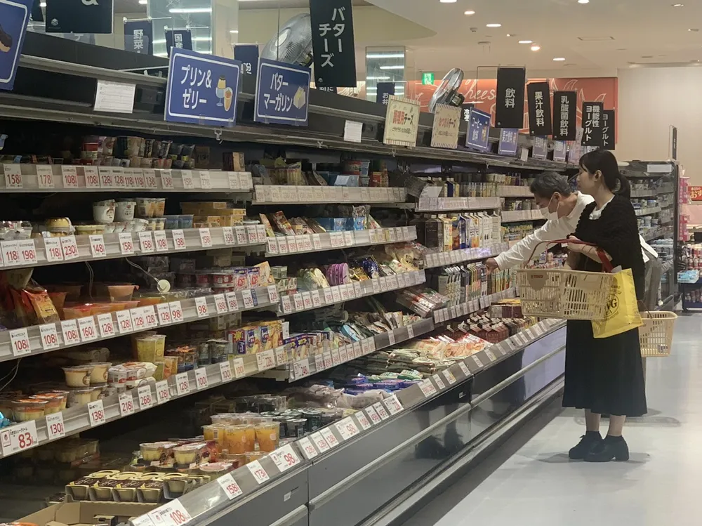 Sản phẩm Việt lo mất thị phần do bị áp mức thuế chống bán phá giá tại thị trường nước ngoài (hàng hoá được bày bán tại siêu thị Nhật Bản)