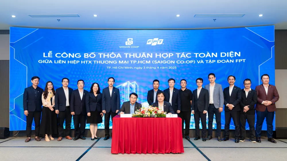 Saigon Co.op ký hợp tác toàn diện với Tập đoàn FPT