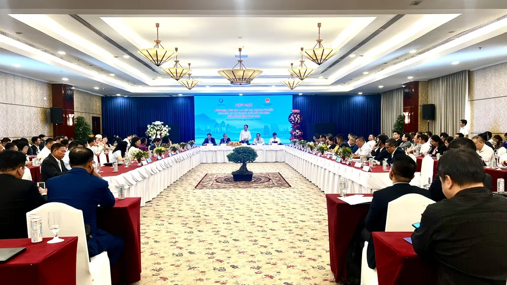 UBND tỉnh Gia Lai tổ chức chương trình gặp mặt doanh nghiệp và nhà đầu tư tại TPHCM. Ảnh: MINH XUÂN