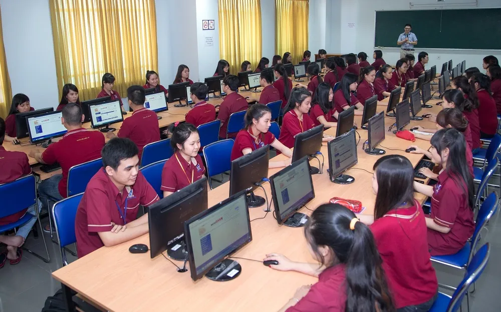 Một giờ học của sinh viên ĐH Nguyễn Tất Thành