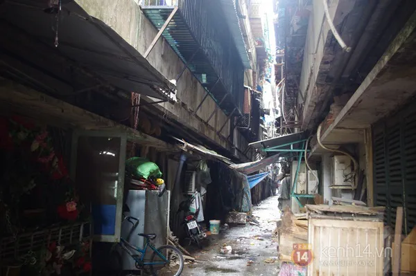 1 lô chung cư sắp sập tại Thanh Đa đã phá dỡ xong