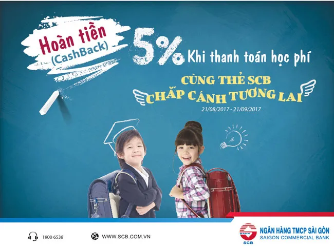 Cùng thẻ SCB chắp cánh tương lai