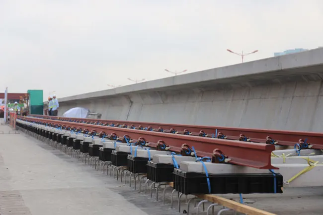 TPHCM: Khởi công lắp đặt đường ray tuyến Metro Bến Thành - Suối Tiên ảnh 1
