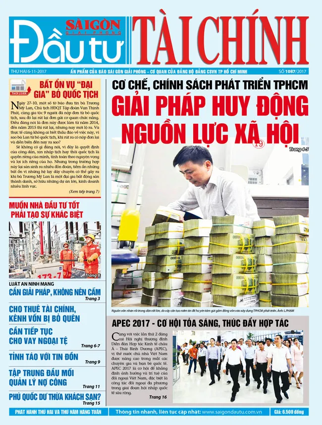 Đón đọc ĐTTC phát hành thứ hai ngày 6-11 ảnh 1