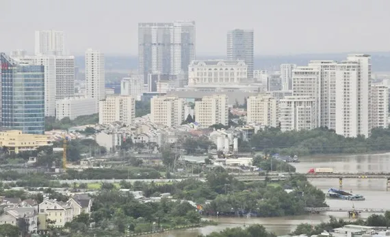 Khu đô thị phía Nam thành phố Ảnh: CAO THĂNG