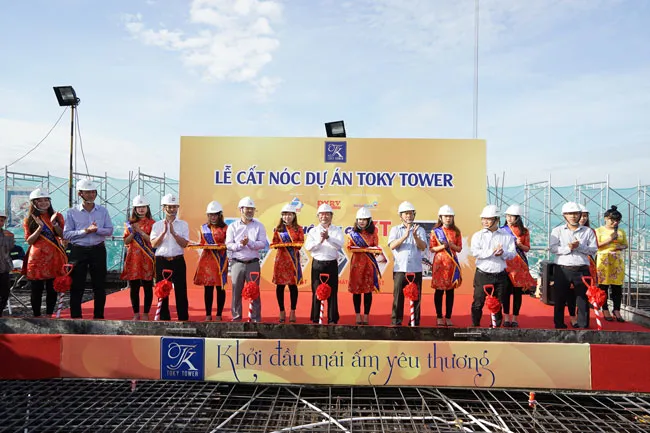 Dự án Toky Tower vượt tiến độ 2 tháng
