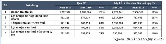 DAT XANH GROUP: Lợi nhuận sau thuế hợp nhất 2017 đạt 751 tỷ đồng ảnh 1