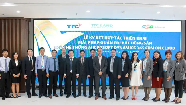 TTC LAND và FPT Software triển khai Hệ thống Dynamics 365 On Cloud