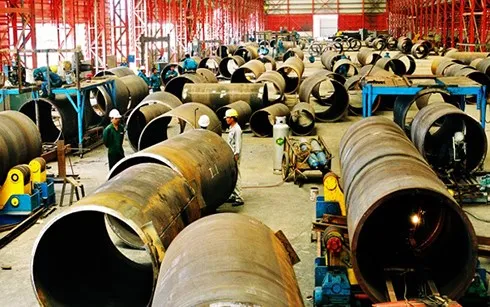 Sản phẩm cơ khí của Việt Nam chưa có thương hiệu tầm khu vực nên rất khó tham gia vào chuỗi giá trị cung ứng. (Ảnh minh họa: KT)