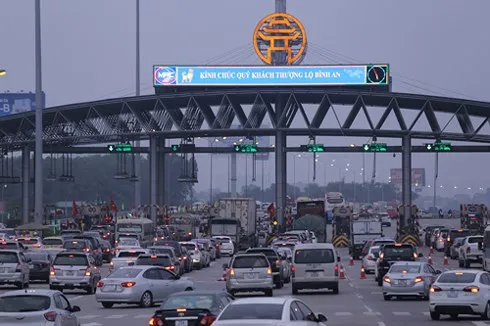 BOT Pháp Vân - Cầu Giẽ ùn tắc nhưng không xả trạm dịp Tết