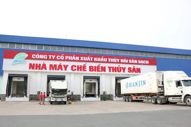Nhà máy chế biến thuỷ sản sạch của công ty IDI