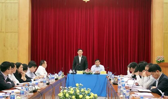 Toàn cảnh buổi làm việc