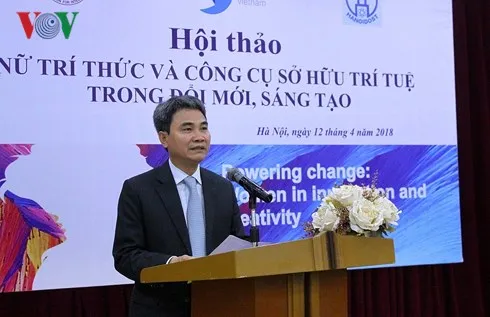 Ông Đinh Hữu Phí, Cục trưởng Cục SHTT, Bộ KH&CN.