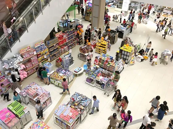 Aeon nhiều năm báo cáo lỗ dù doanh thu ngày càng tăng (Ảnh: Một góc Trung tâm thương mại Aeon tại quận Tân Phú) Ảnh: CAO THĂNG