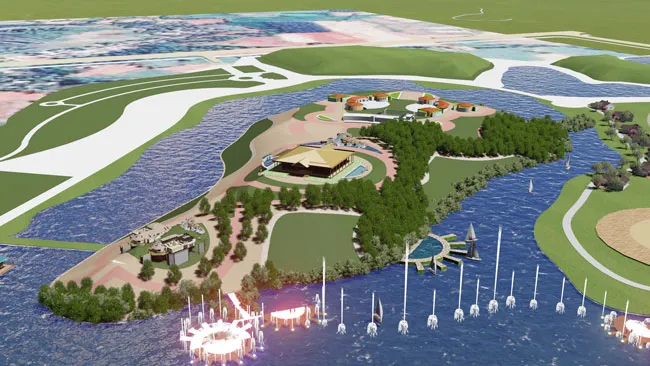 Khu du lịch sinh thái Vua Lê - Kiệt tác nghệ thuật tâm linh.